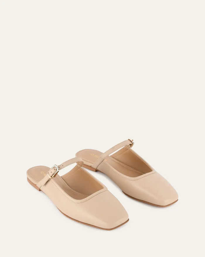 Women DRESS jomercer Sammy dress flats sand leather