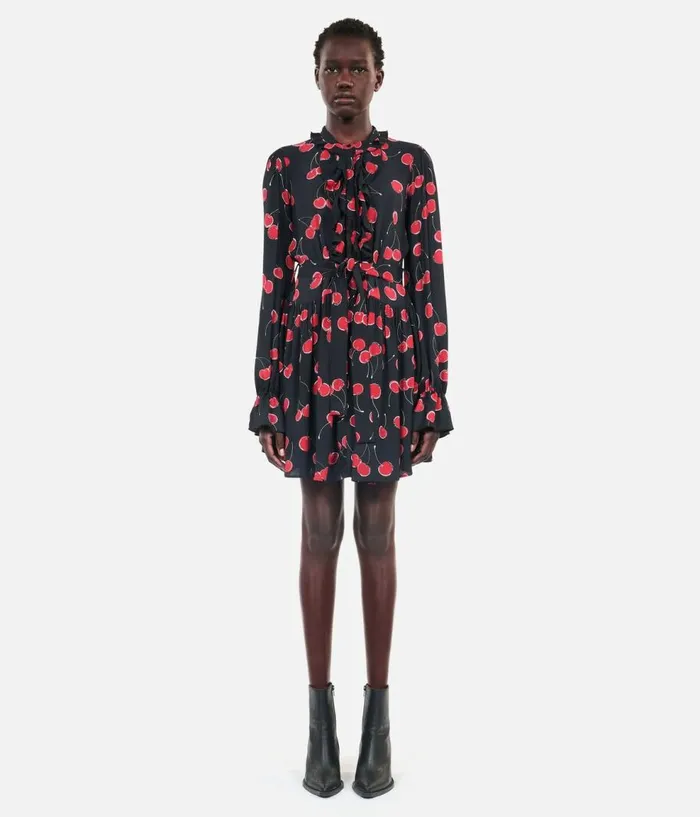 Women Dresses and Jumpsuits THE KOOPLES Short Printed Dress