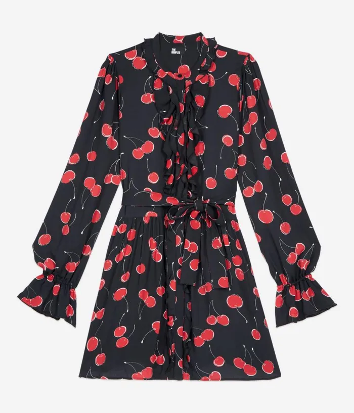 Women Dresses and Jumpsuits THE KOOPLES Short Printed Dress