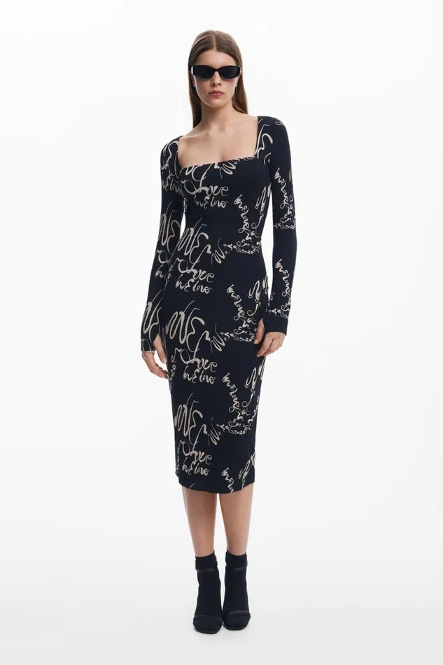 Women Dresses And Jumpsuits Desigual Arty Midi Dress