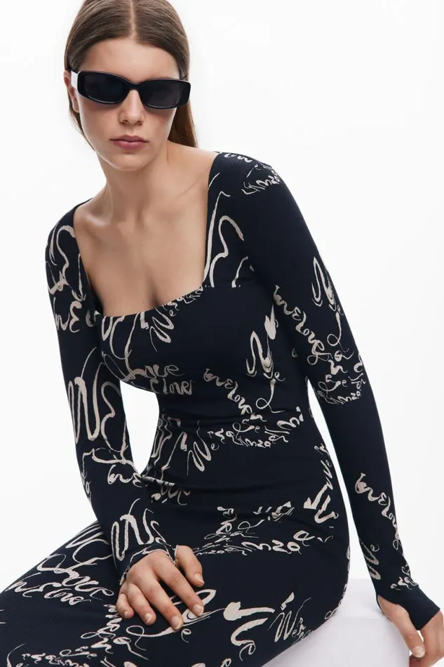 Women Dresses And Jumpsuits Desigual Arty Midi Dress