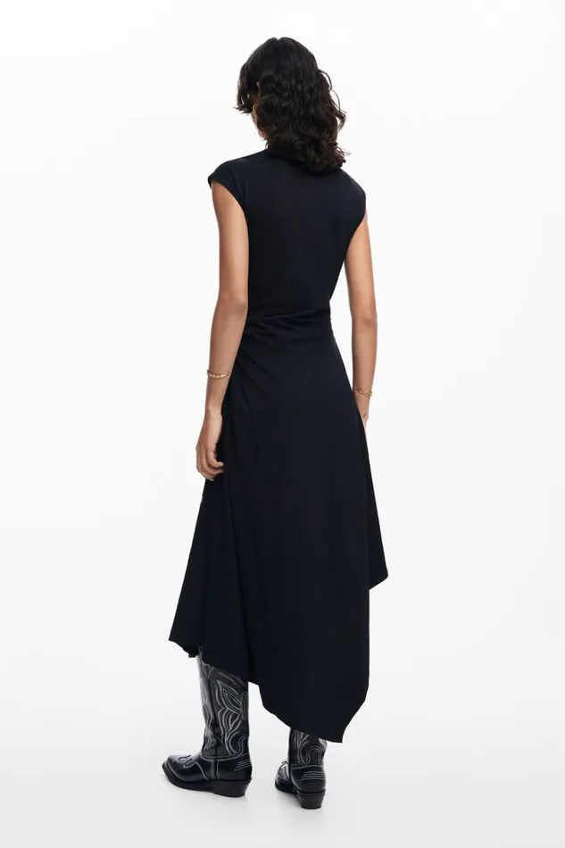 Women Dresses And Jumpsuits Desigual Asymmetric Floral Dress