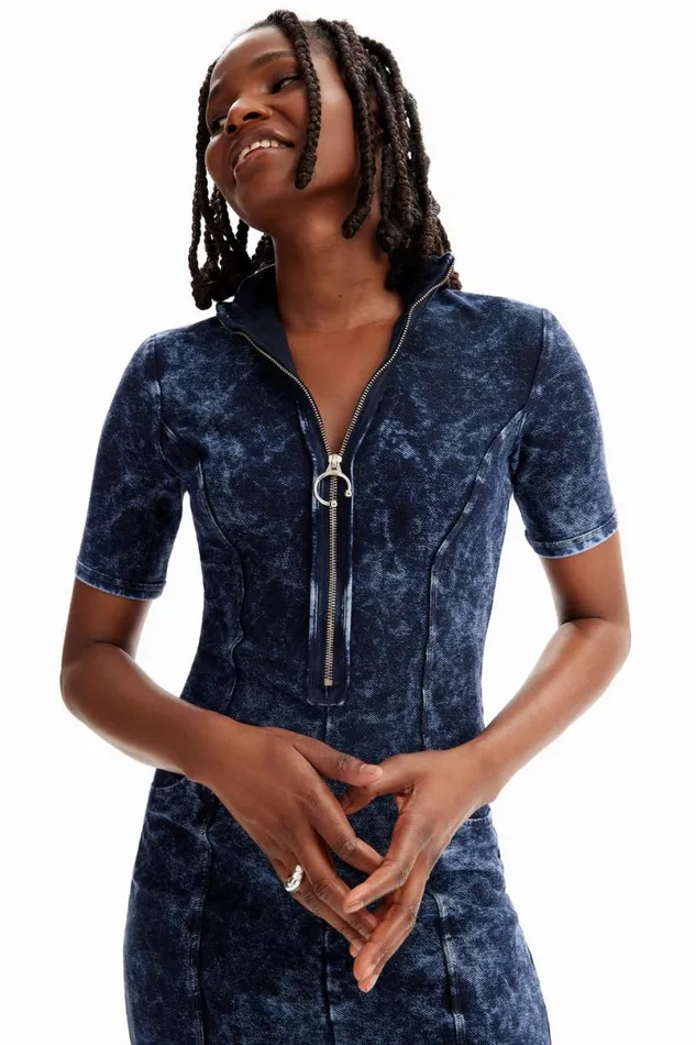 Women Dresses And Jumpsuits Desigual Denimeffect Dress