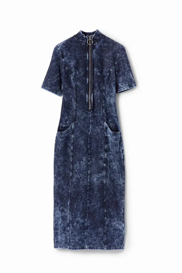 Women Dresses And Jumpsuits Desigual Denimeffect Dress