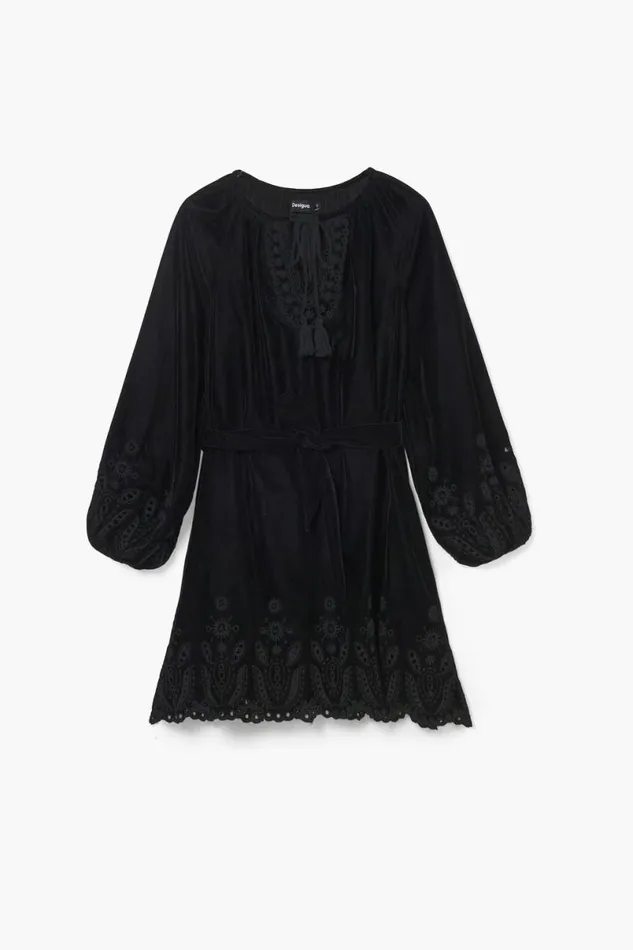 Women Dresses And Jumpsuits Desigual Embroidered Mini Dress