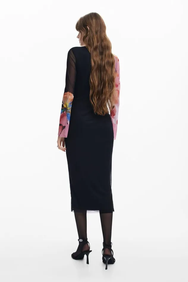 Women Dresses And Jumpsuits Desigual Floral Midi Dress