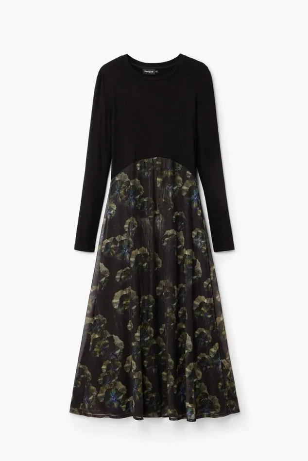 Women Dresses And Jumpsuits Desigual Floral Midi Dress M Christian Lacroix