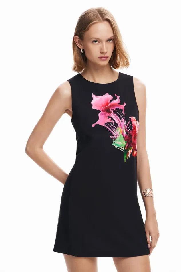 Women Dresses And Jumpsuits Desigual Floral Print Dress