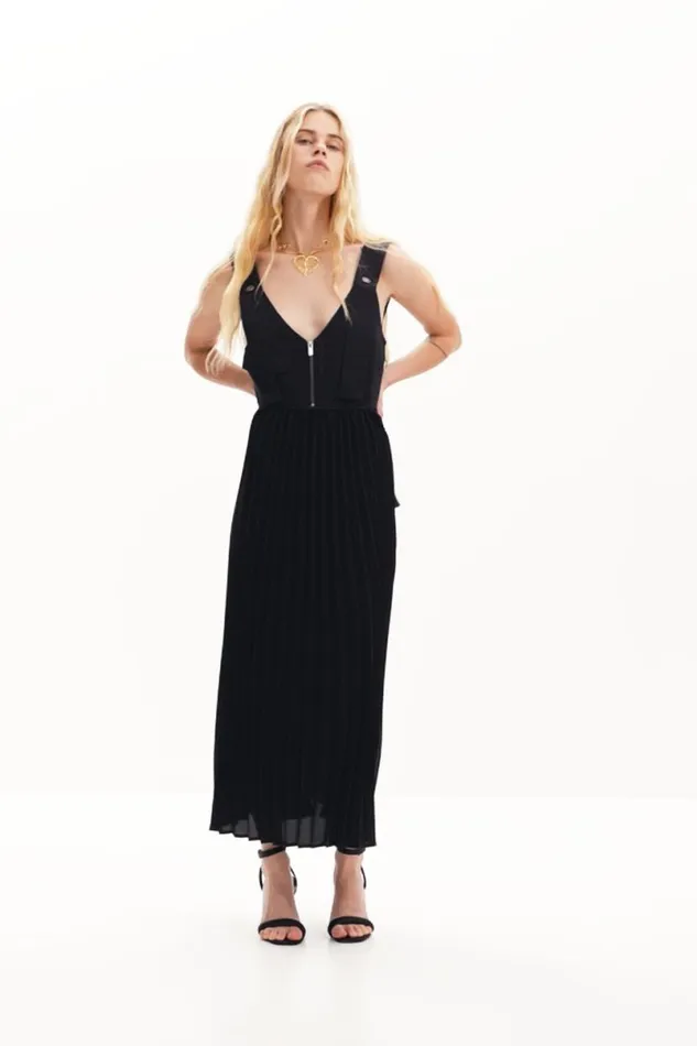 Women Dresses And Jumpsuits Desigual Hybrid Long Dress