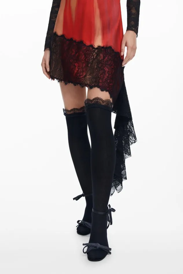 Women Dresses And Jumpsuits Desigual Mara Escot Combined Dress