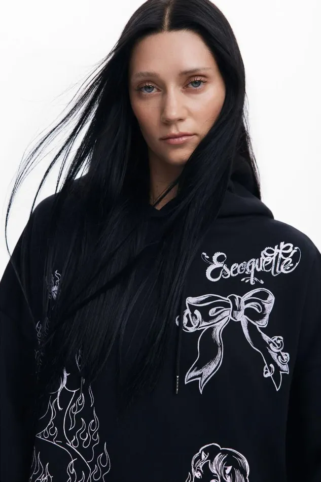 Women Dresses And Jumpsuits Desigual Mara Escot Sweatshirt Dress