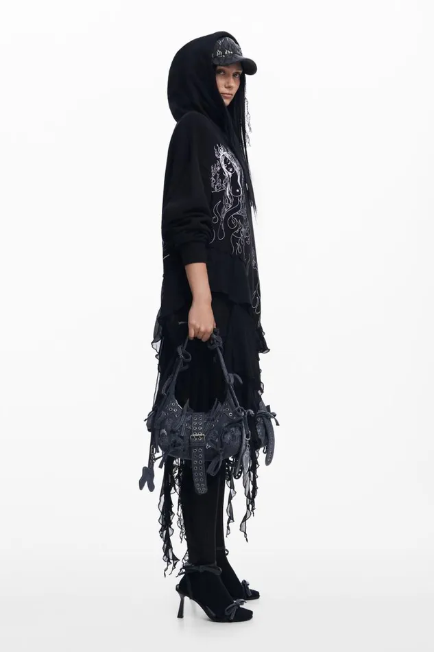 Women Dresses And Jumpsuits Desigual Mara Escot Sweatshirt Dress