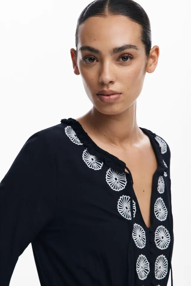 Women Dresses And Jumpsuits Desigual Mini Dress With Details