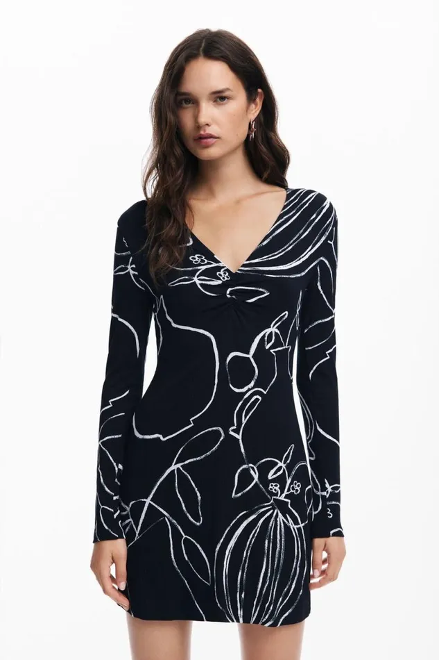 Women Dresses And Jumpsuits Desigual Printed Short Dress
