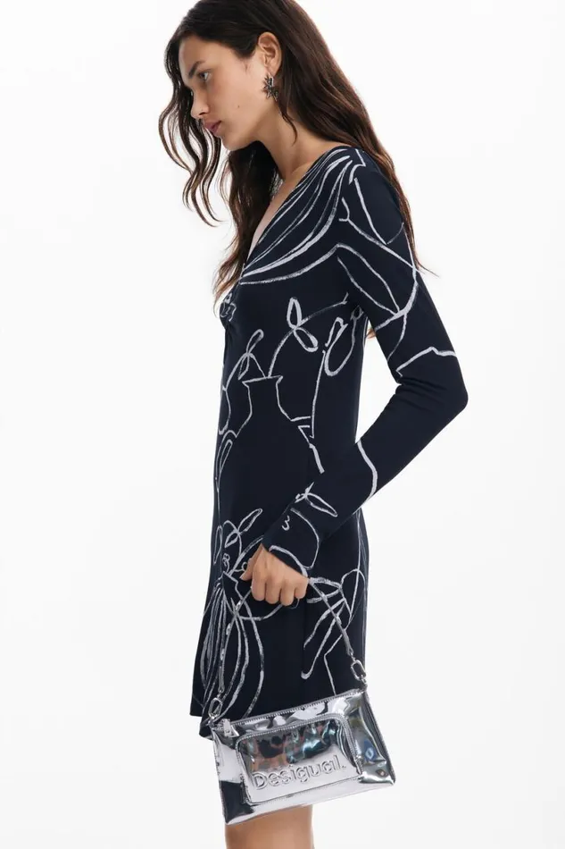 Women Dresses And Jumpsuits Desigual Printed Short Dress