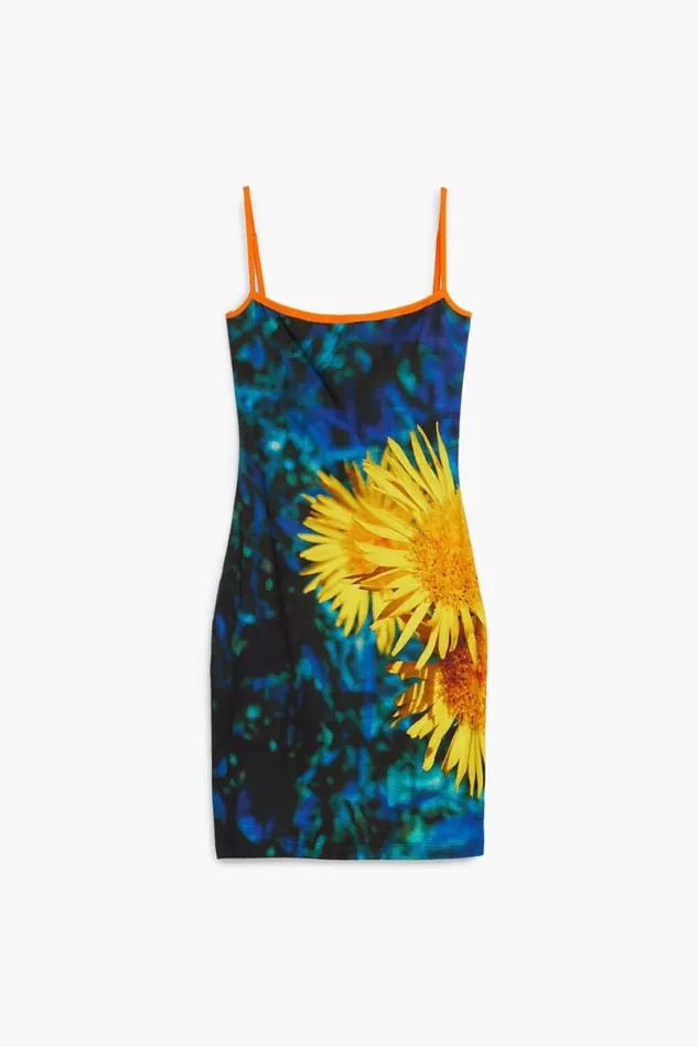 Women Dresses And Jumpsuits Desigual Sunflower Midi Dress
