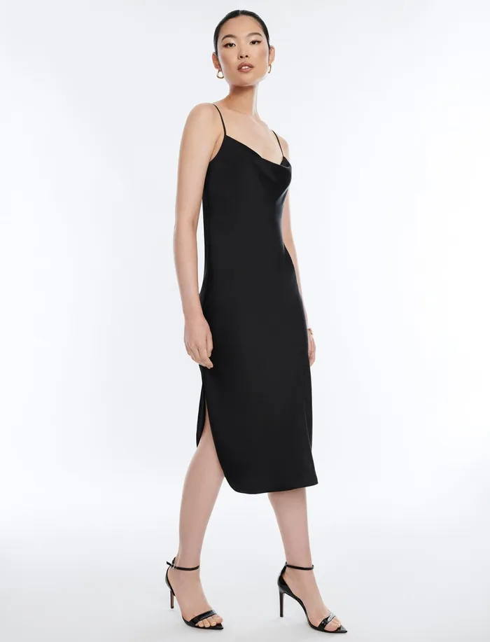 Women Dresses BCBG Black Aurelia Slip Dress Black