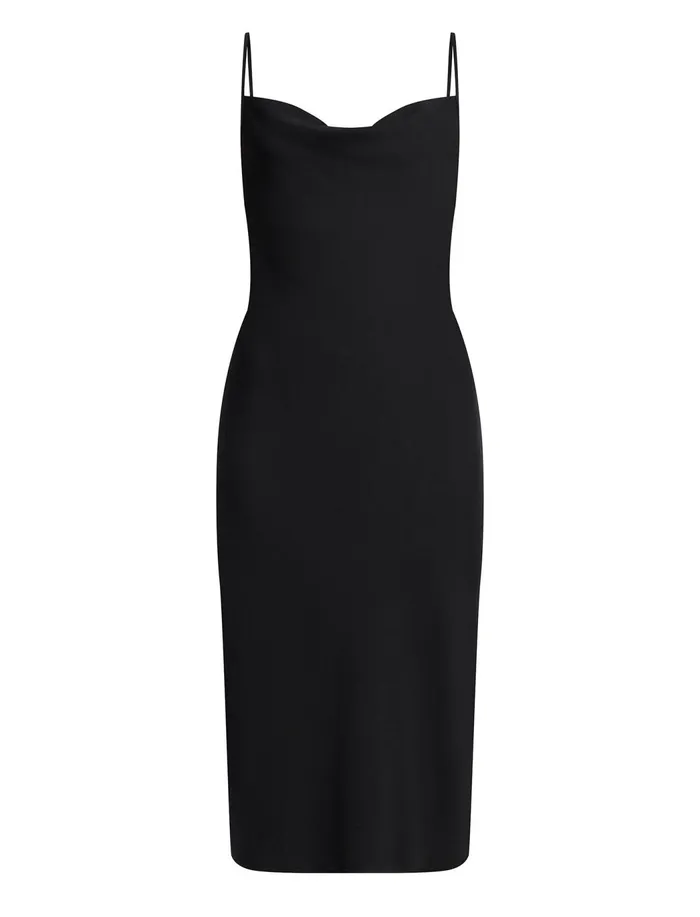 Women Dresses BCBG Black Aurelia Slip Dress Black