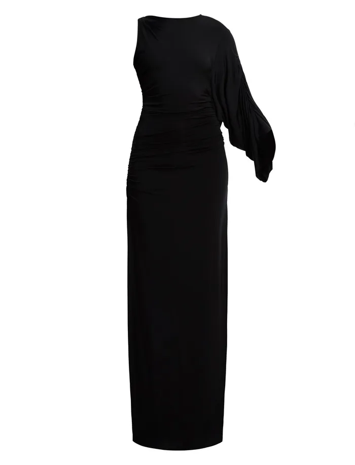 Women Dresses BCBG Black Merritt Evening Gown Black