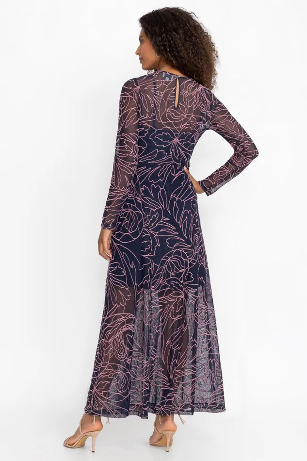 Women Dresses Johnny Was SUMNER PANEL MAXI DRESS Sapphire Blue Women Dresses Johnny Was SUMNER PANEL MAXI DRESS Sapphire Blue