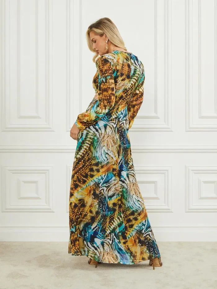 Women Dresses Marciano Ursula Gown Eutopia Print Women Dresses Marciano Ursula Gown Eutopia Print