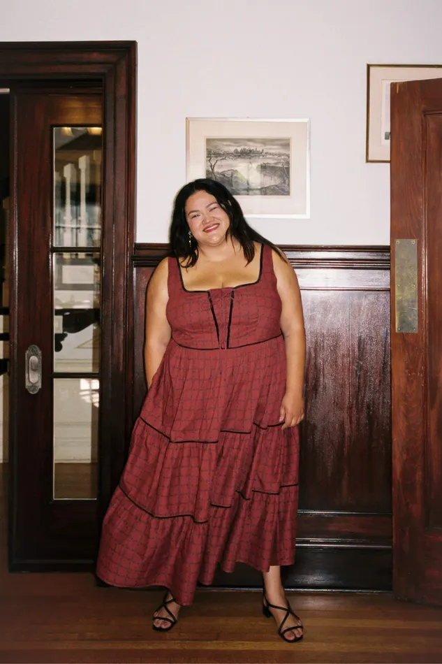 Women Extended Sizing Christy Dawn The Adele Dress Extended Crimson Trellis Women Extended Sizing Christy Dawn The Adele Dress Extended Crimson Trellis