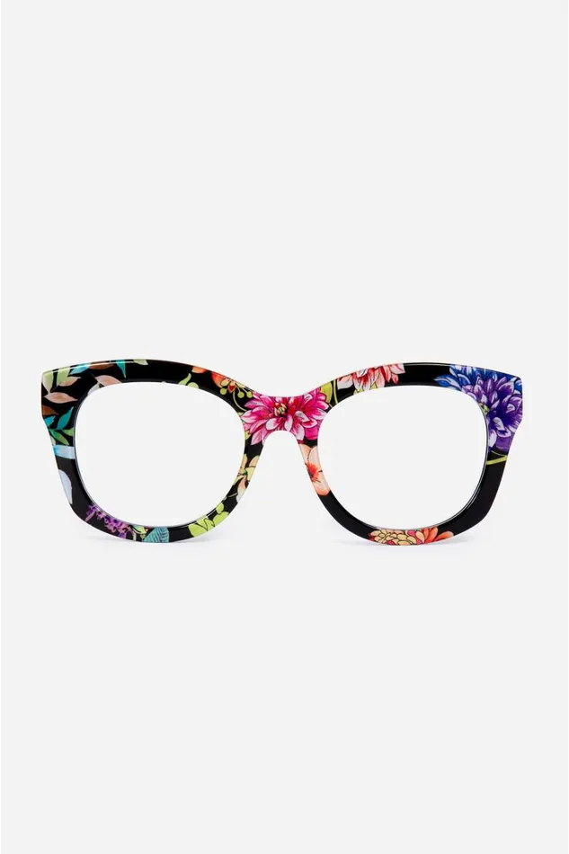 Women Eye Wear Johnny Was Florence Readers Printed Dreamer Noir