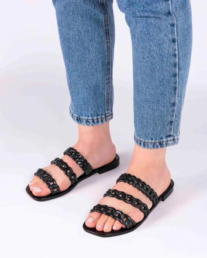 Women Feel Black Melissa Slides