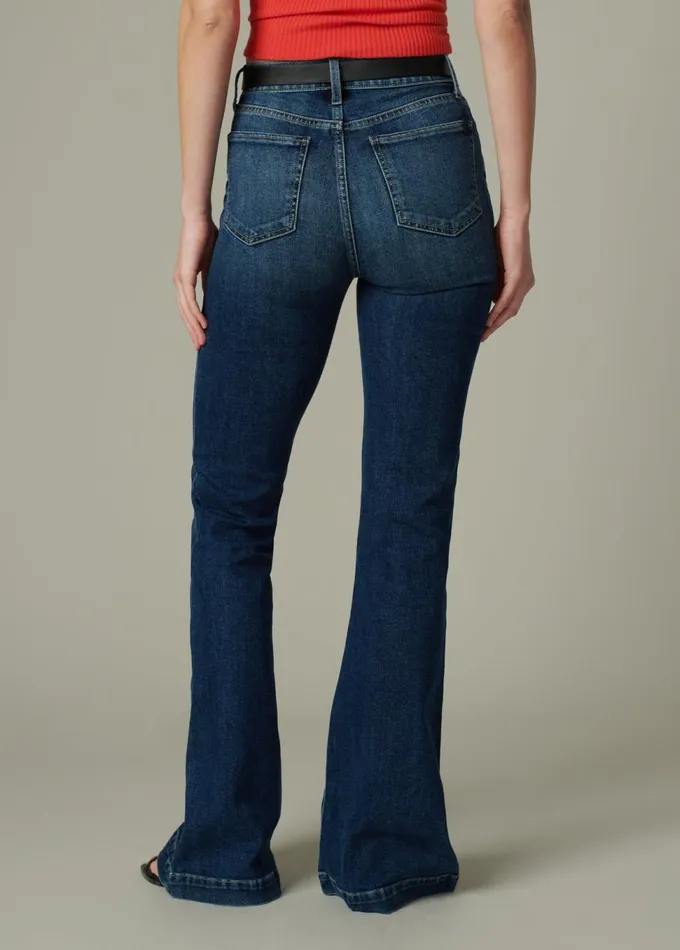 Women Flare Joe039s Jeans THE MOLLY Double Down