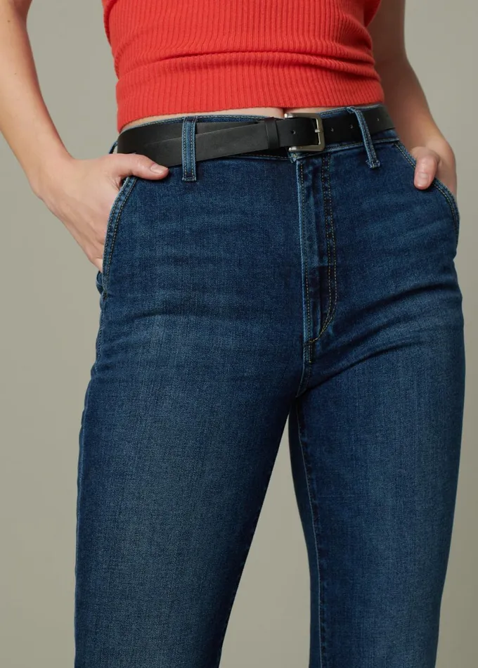Women Flare Joe039s Jeans THE MOLLY Double Down
