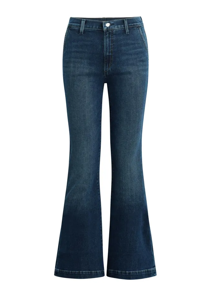 Women Flare Joe039s Jeans THE MOLLY Double Down