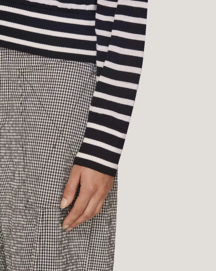 Women Foxtail Stripe Cardigan Multi YMC Knitwear