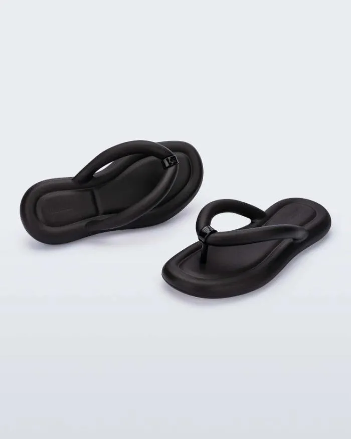 Women Free Flip Flop Black Melissa Flip Flops