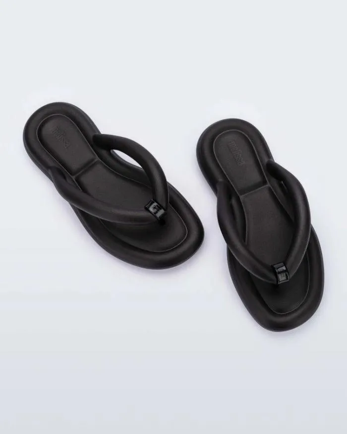 Women Free Flip Flop Black Melissa Flip Flops