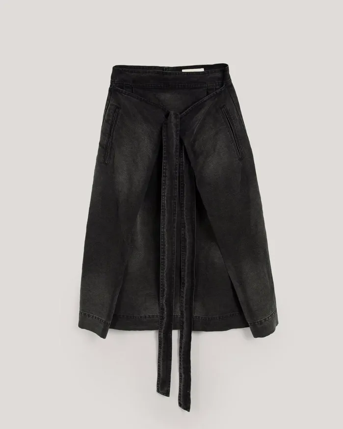 Women George Skirt Black YMC Skirts and Shorts