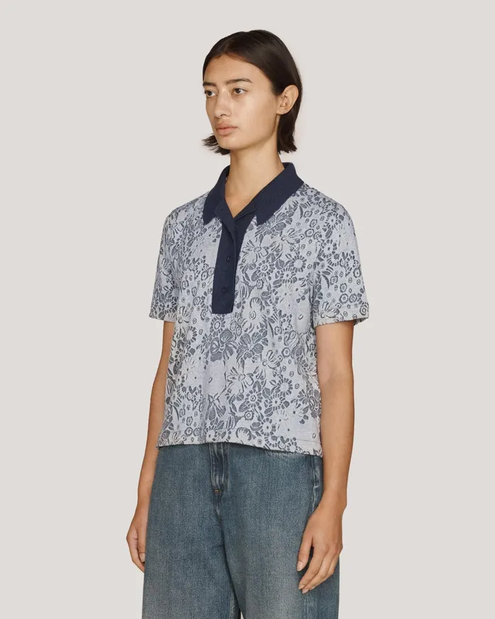 Women Gordon Top Blue YMC Tops and TShirts