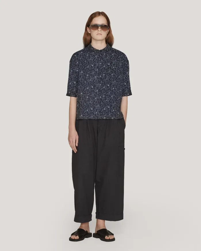 Women Grease Trouser Navy YMC Trousers