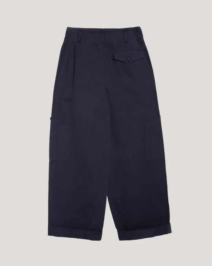 Women Grease Trouser Navy YMC Trousers