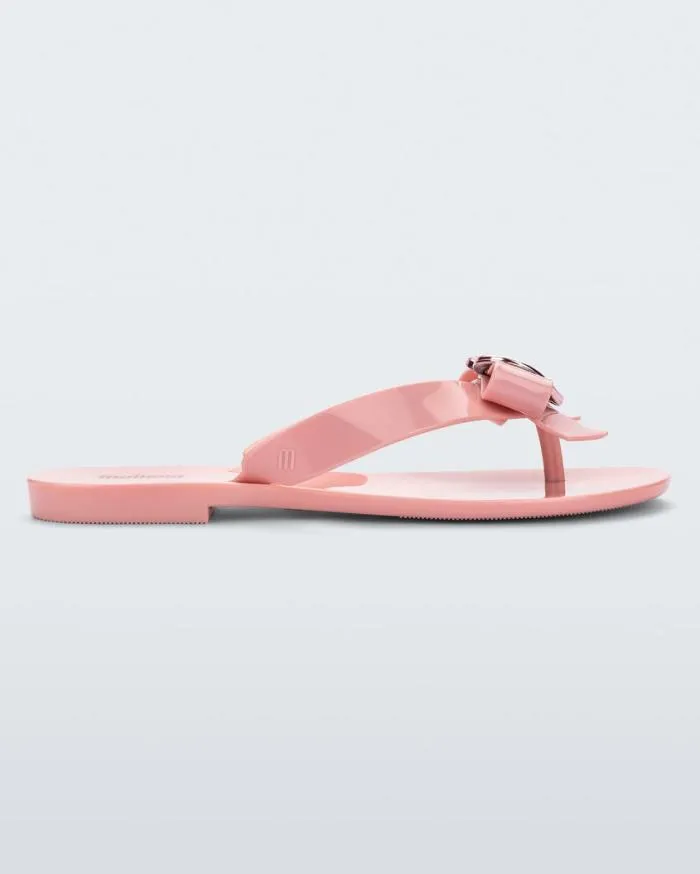 Women Harmonic Heart Pink Melissa Flip Flops
