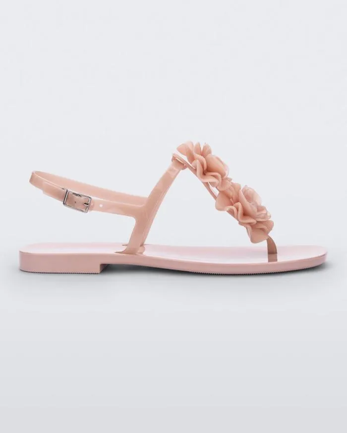 Women Harmonic Squared Garden Light Pink Melissa Sandals