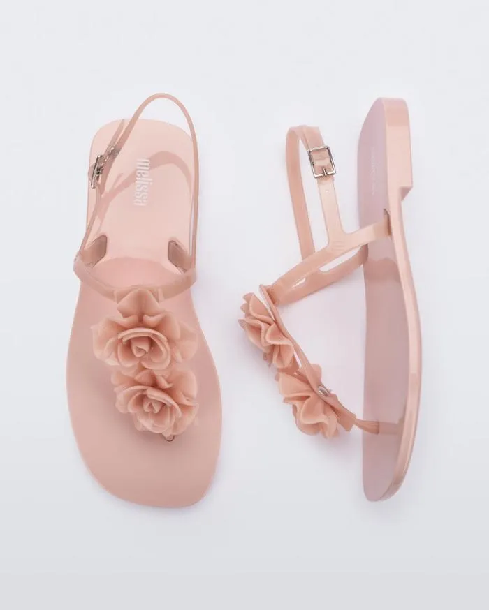 Women Harmonic Squared Garden Light Pink Melissa Sandals