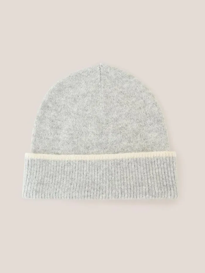 Women HATS White Stuff Sienna Knit Beanie Grey Multi Women HATS White Stuff Sienna Knit Beanie Grey Multi