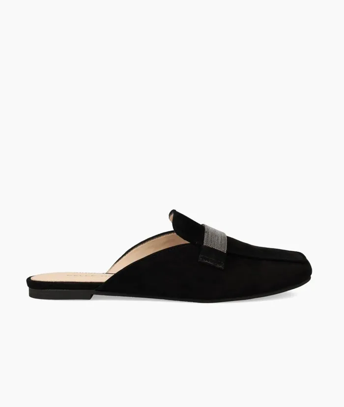 Women Herra Slide 8211 Black Pelle Moda Flats