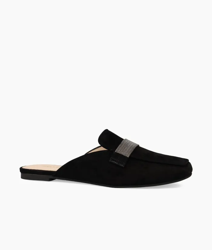 Women Herra Slide 8211 Black Pelle Moda Flats