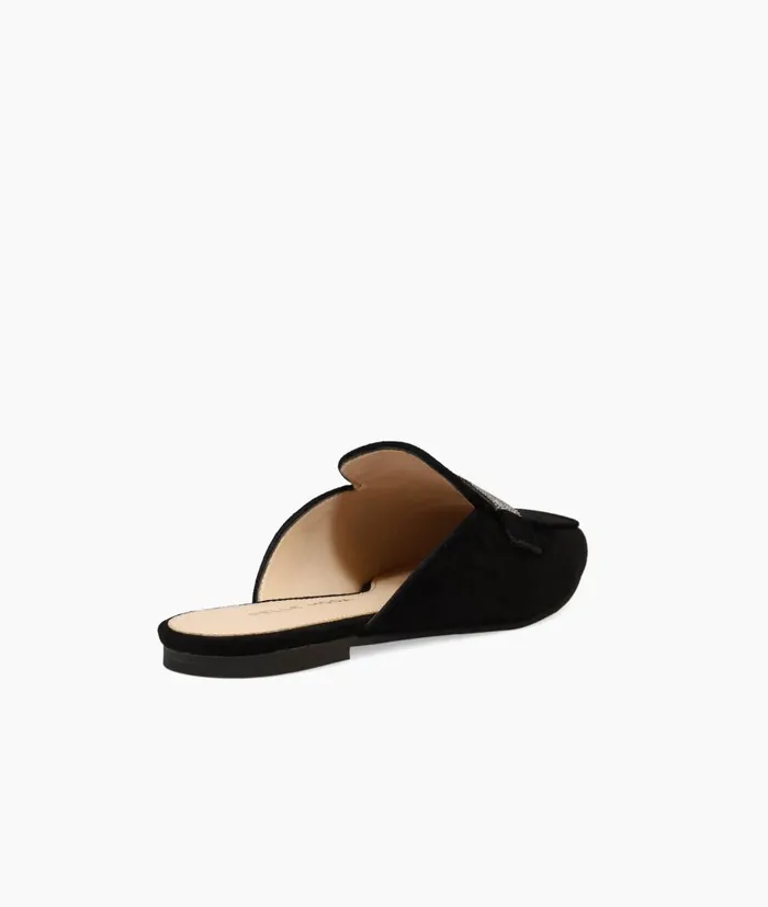 Women Herra Slide 8211 Black Pelle Moda Flats