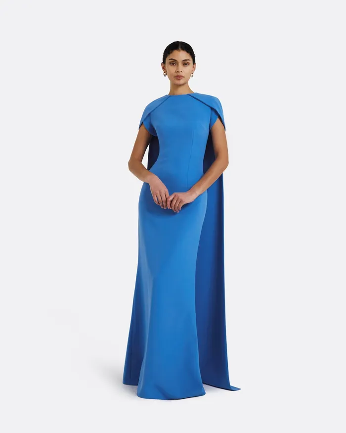 Women Icons Safiyaa Ginkgo Bluette Dress Bluette