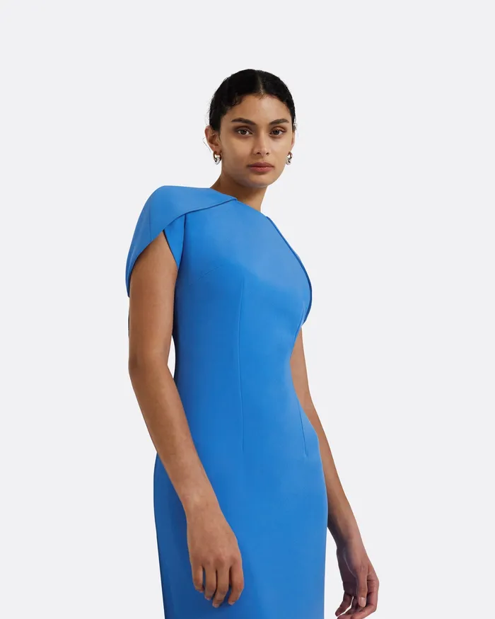 Women Icons Safiyaa Ginkgo Bluette Dress Bluette