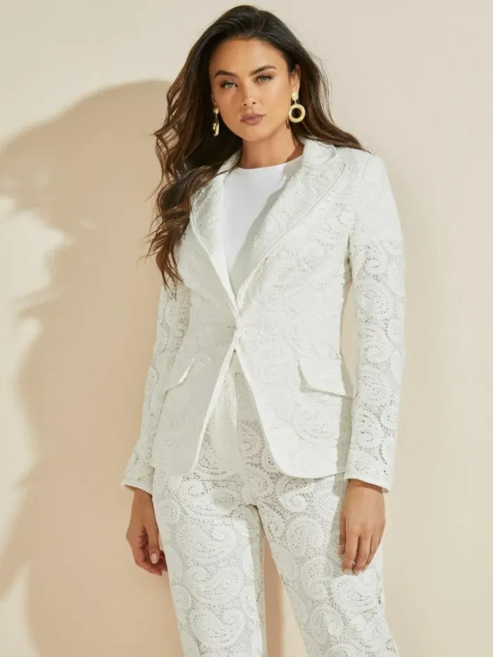 Women Jackets Marciano Janelle Blazer Pale Pearl