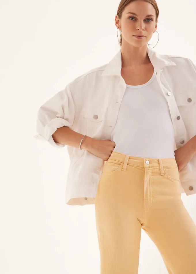 Women Jackets Outerwear Joe039s Jeans THE RELAXED JACKET White Women Jackets Outerwear Joe039s Jeans THE RELAXED JACKET White