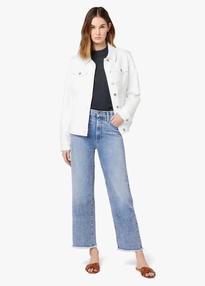 Women Jackets Outerwear Joe039s Jeans THE RELAXED JACKET White Women Jackets Outerwear Joe039s Jeans THE RELAXED JACKET White